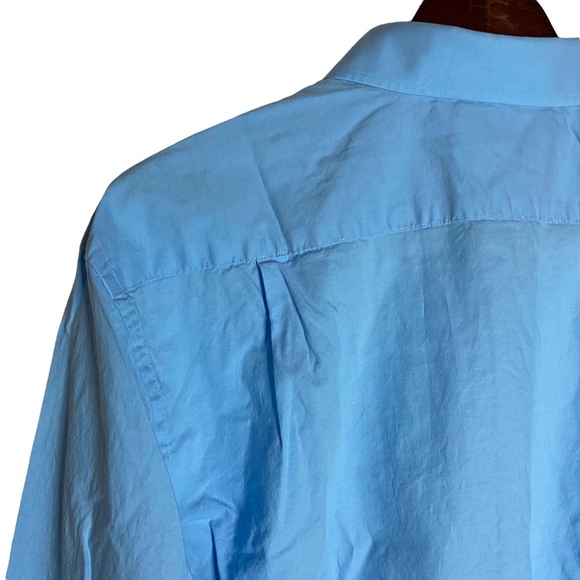 Tommy Hilfiger Slim Fit Bue Button Down Dress Shirt Extra Large XL - Picture 10 of 15